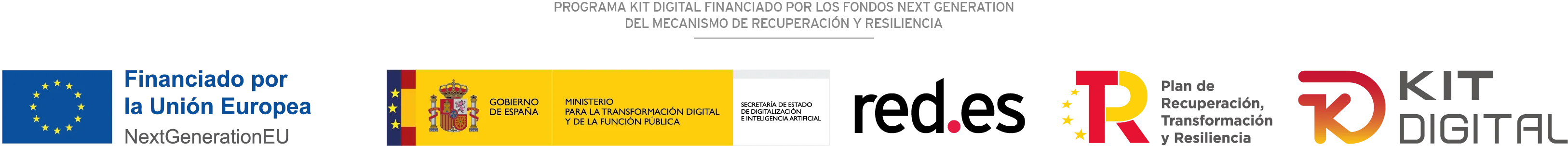 Programa Kit Digital financiado por los fondos Next Generation del mecanismo de recuperación y resiliencia